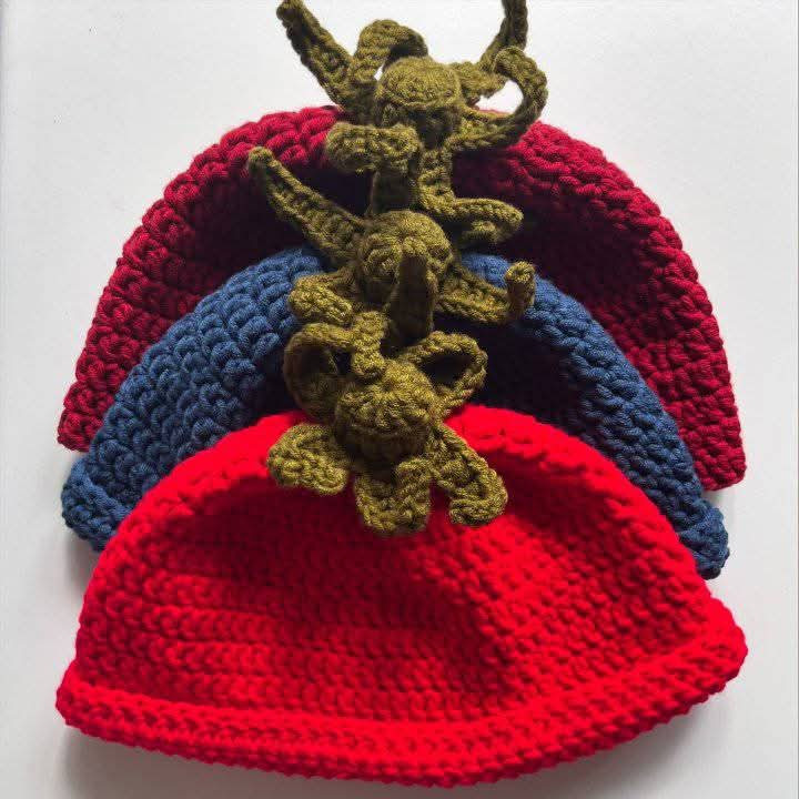 Crochet Hats with Unique Fruit-Inspired Designs