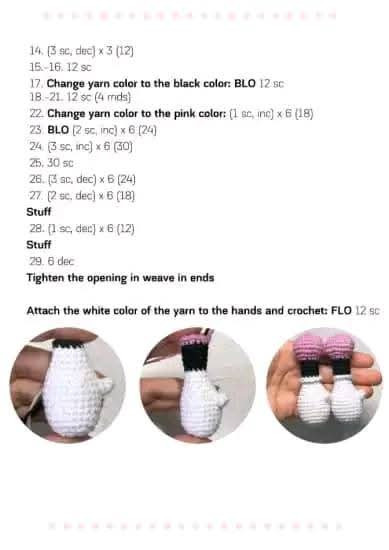 Crochet Minnie Mouse Doll with Matching Bag - Pattern and Design