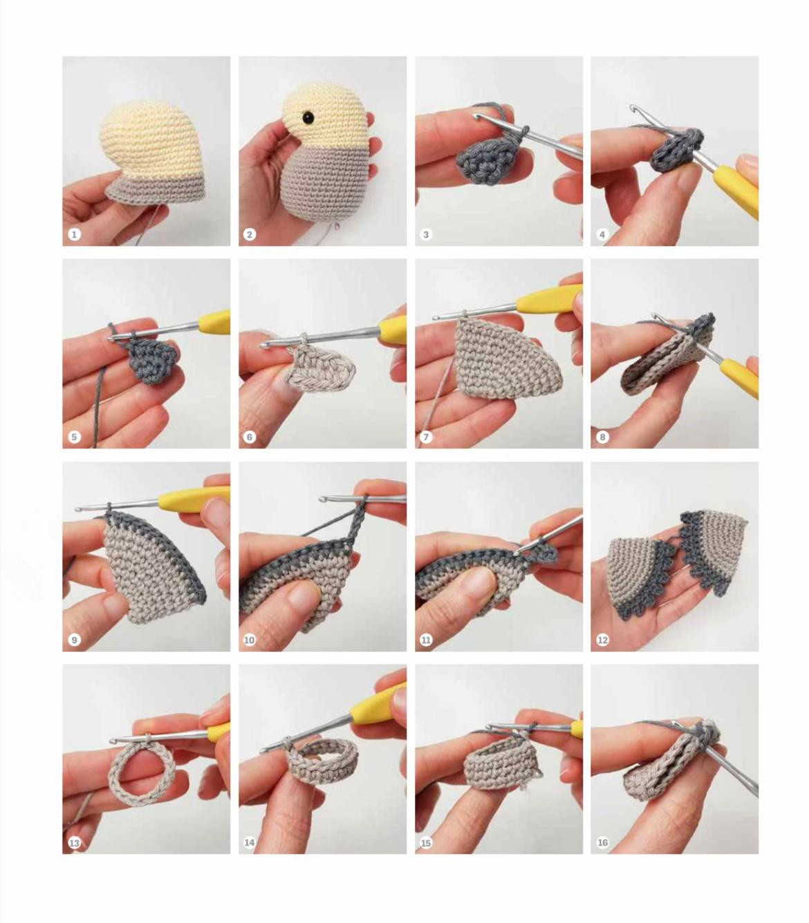 Crochet Pattern: Adorable Budgie and Cockatiel Amigurumi