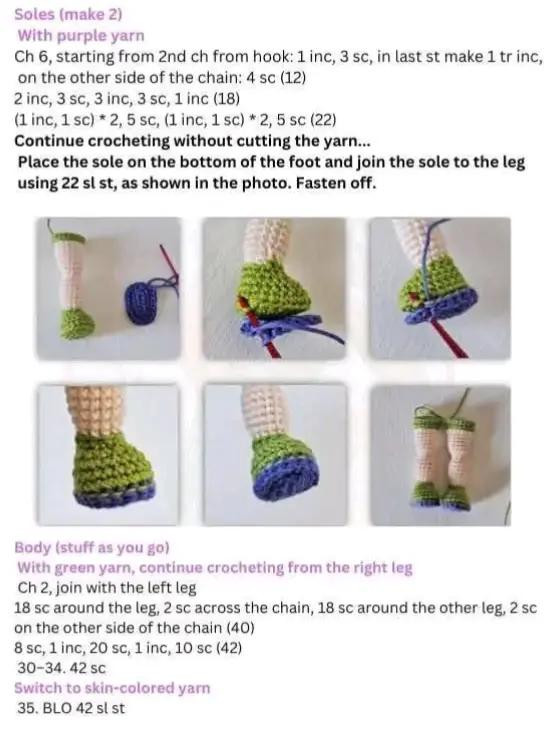 Crochet Pattern: Adorable Doll with Floral Dress