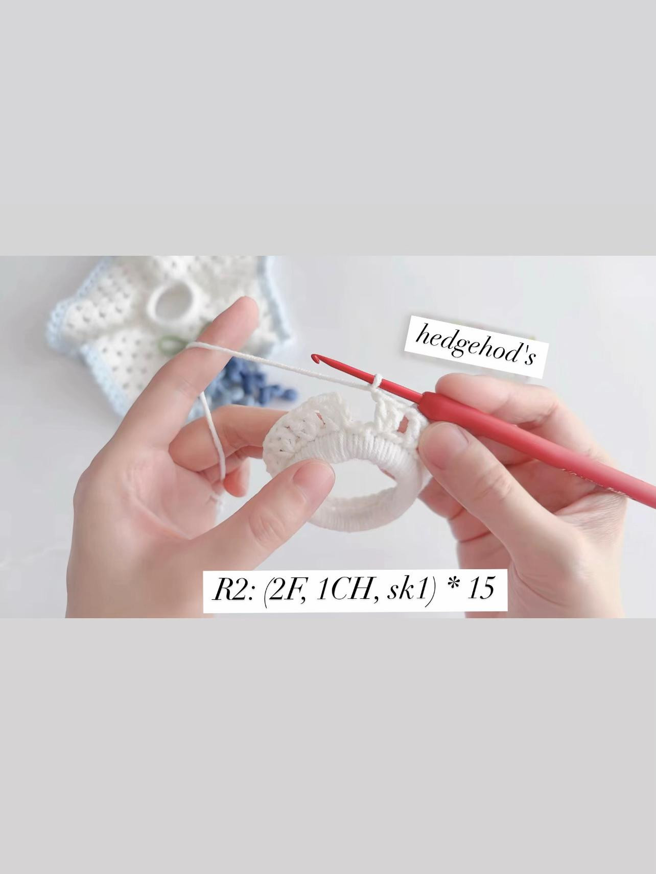 Crochet Pattern: Delicate Flower-Themed Scrunchies with Detailed Instructions