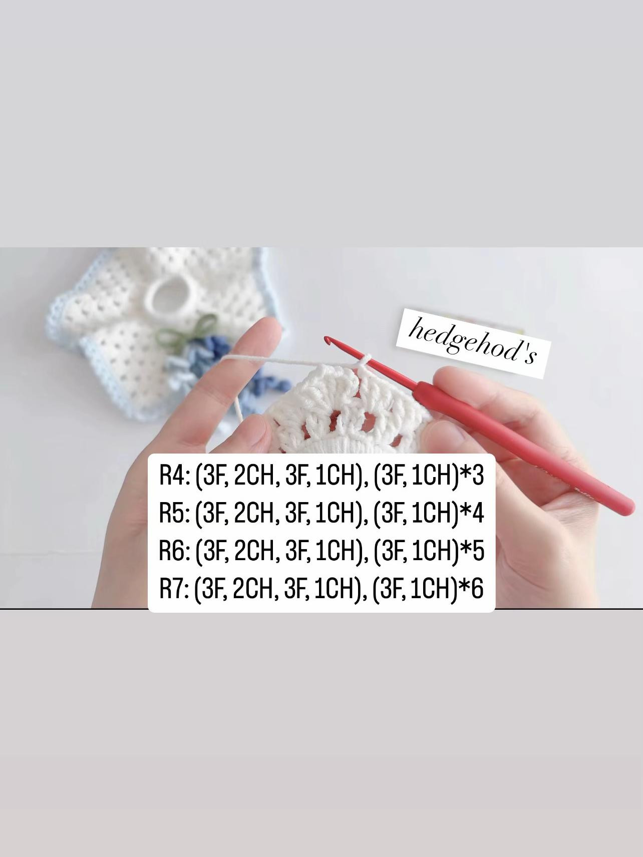 Crochet Pattern: Delicate Flower-Themed Scrunchies with Detailed Instructions