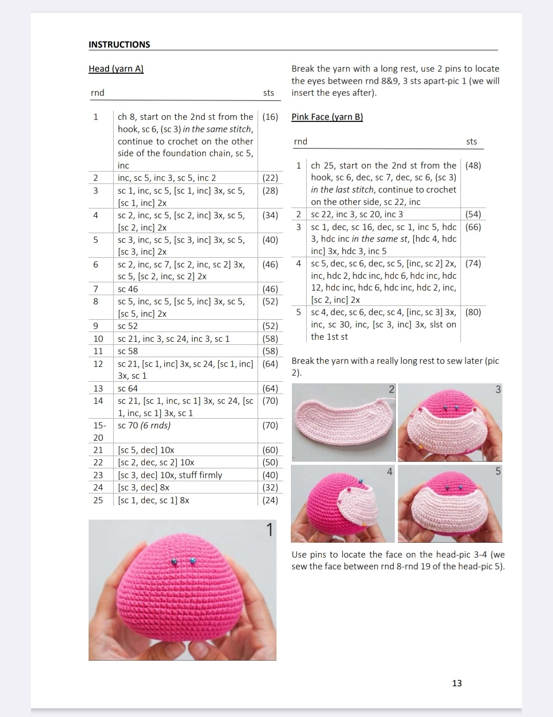 Crochet Pattern for a Whimsical Cheshire Cat Toy