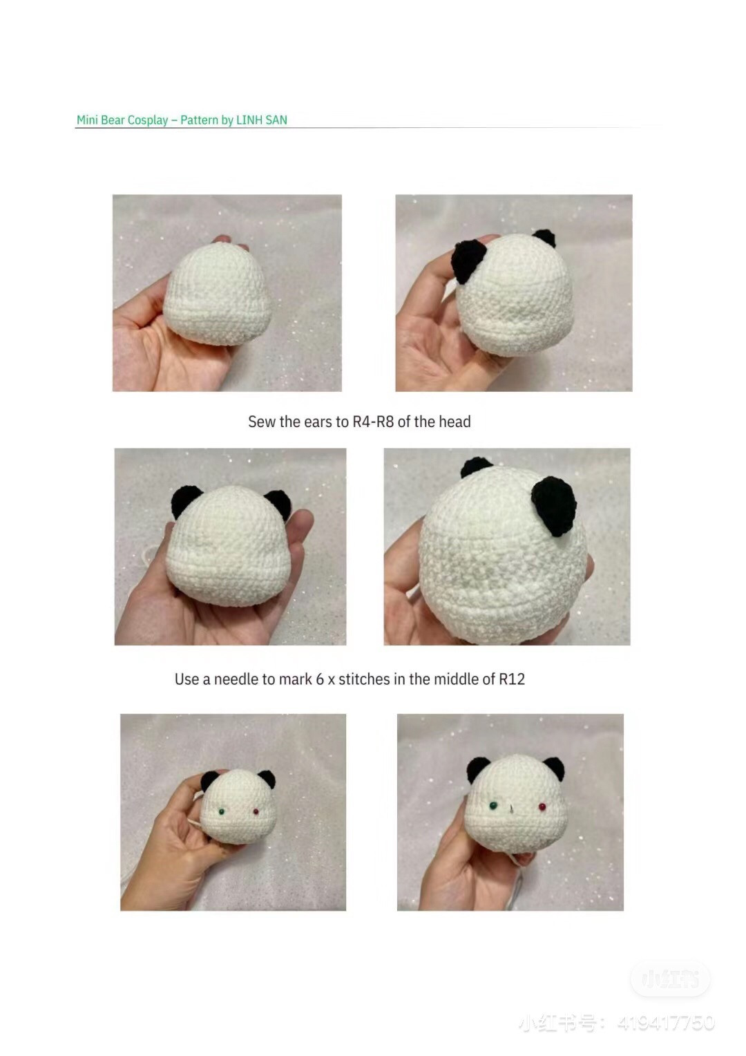 Crochet Pattern for Adorable Bunny Bear and Carrot Bear Amigurumi