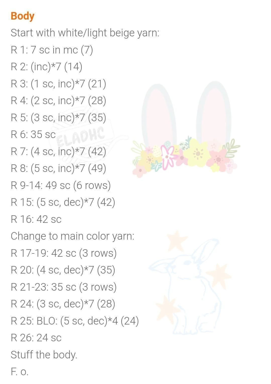 Crochet Pattern for Adorable Bunny Dolls in Pastel Dresses