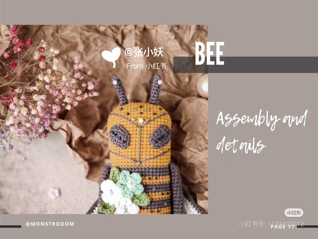 Crochet Pattern Guide: Create Your Own Adorable Flower Bee