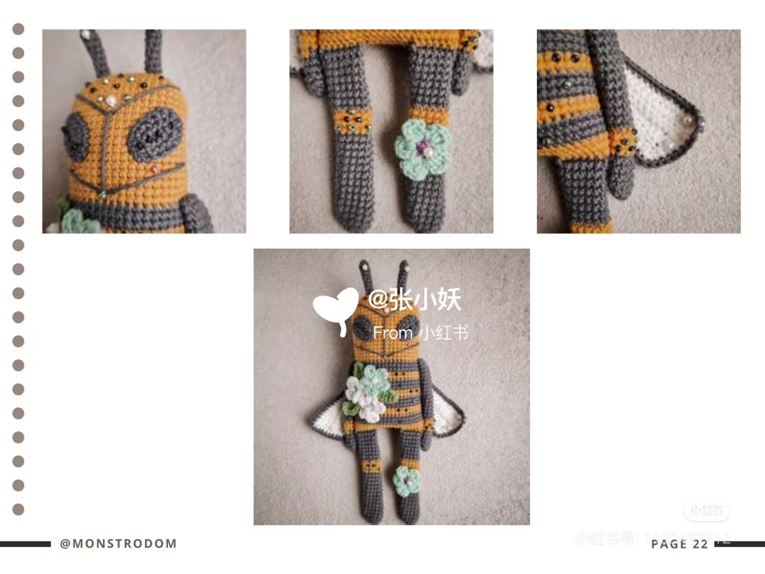Crochet Pattern Guide: Create Your Own Adorable Flower Bee