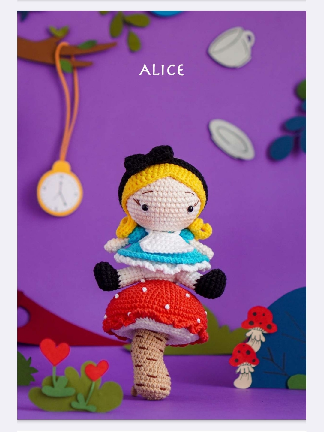 Crochet Wonderland: Charming Alice and Friends Amigurumi Patterns