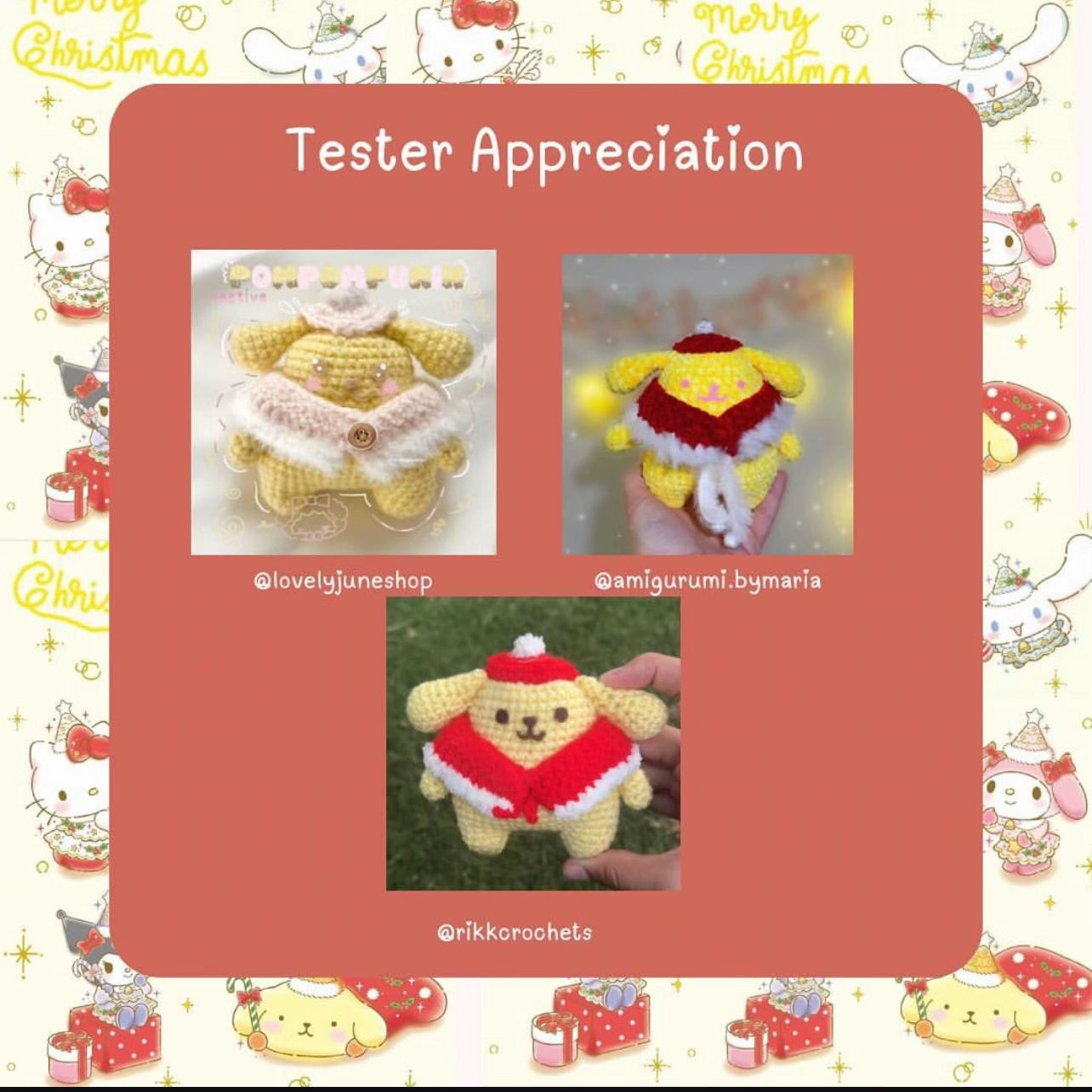Crochet Your Own Cute Christmas Puppy with Free Pattern