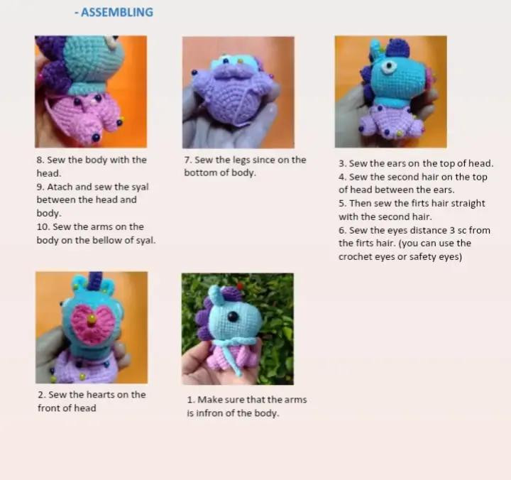 Cute Amigurumi Characters: Crochet Pattern Collection