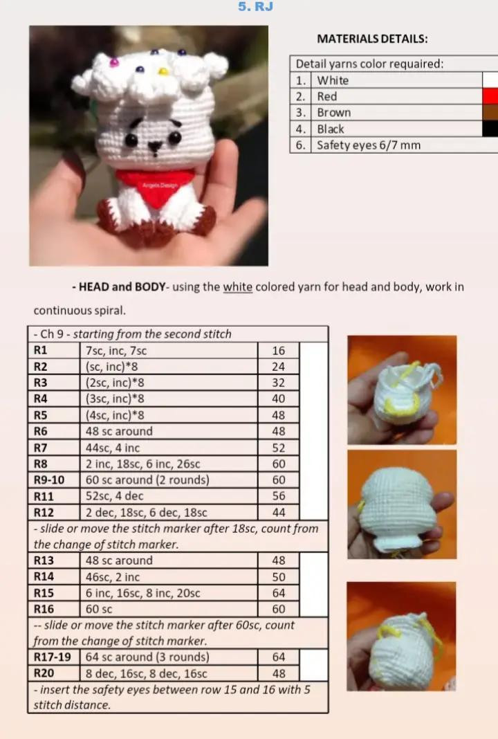 Cute Amigurumi Characters: Crochet Pattern Collection