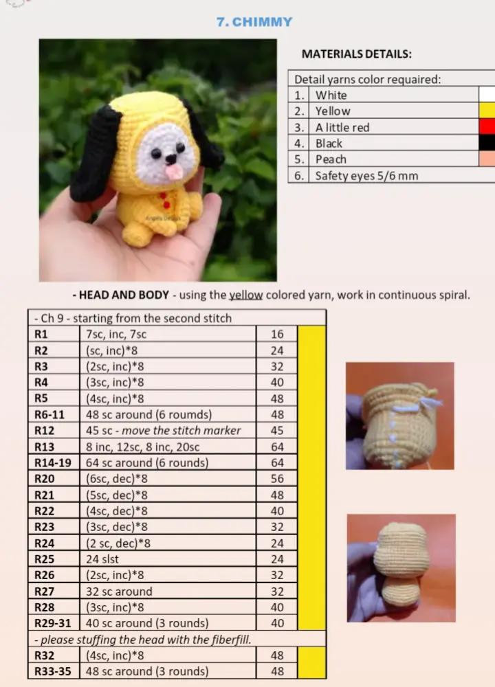 Cute Amigurumi Characters: Crochet Pattern Collection