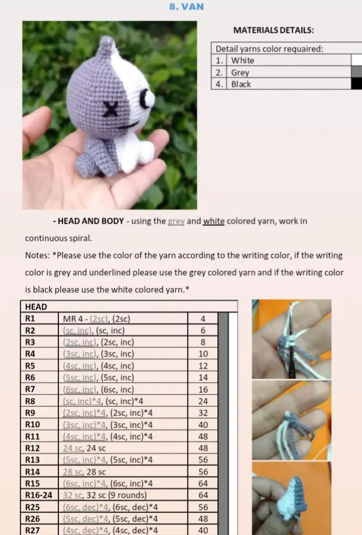 Cute Amigurumi Characters: Crochet Pattern Collection