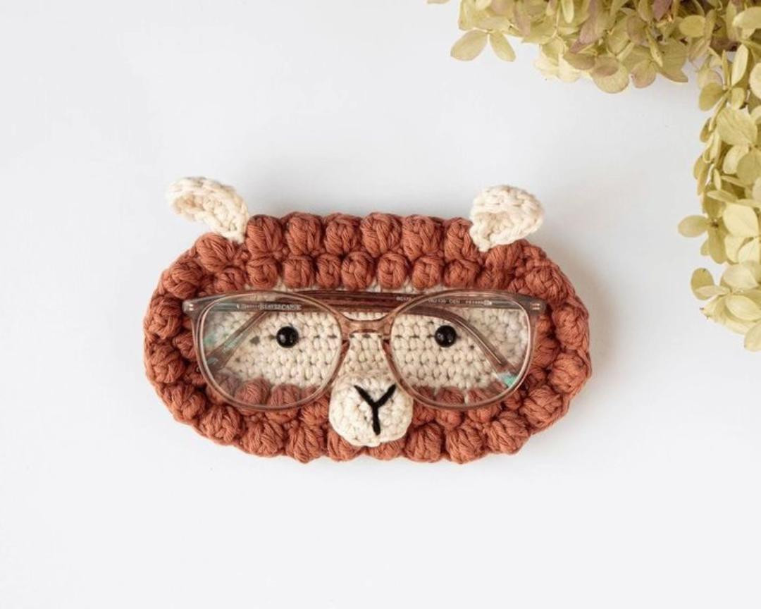 Cute Animal Crochet Patterns for Glasses Holders