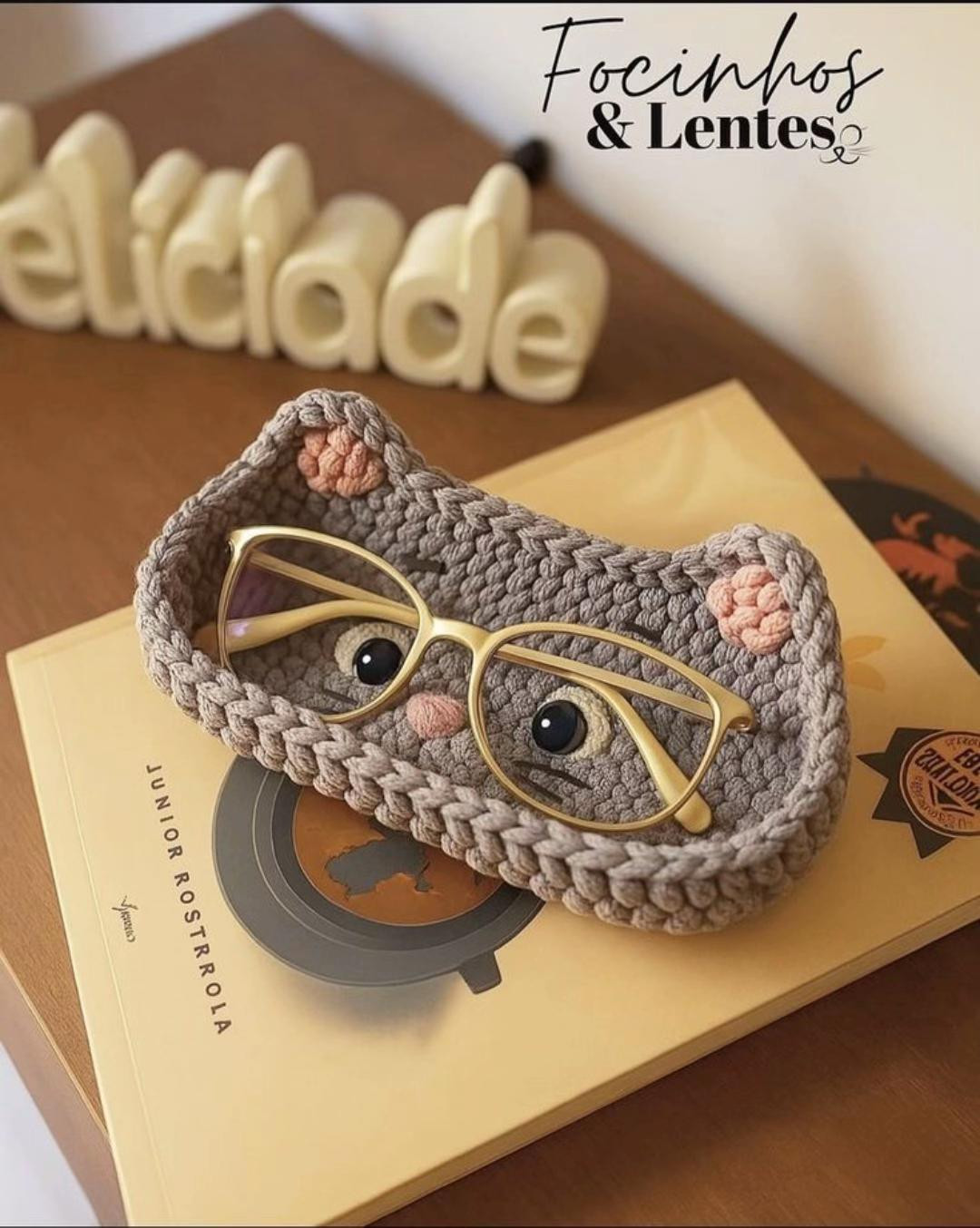 Cute Animal Crochet Patterns for Glasses Holders