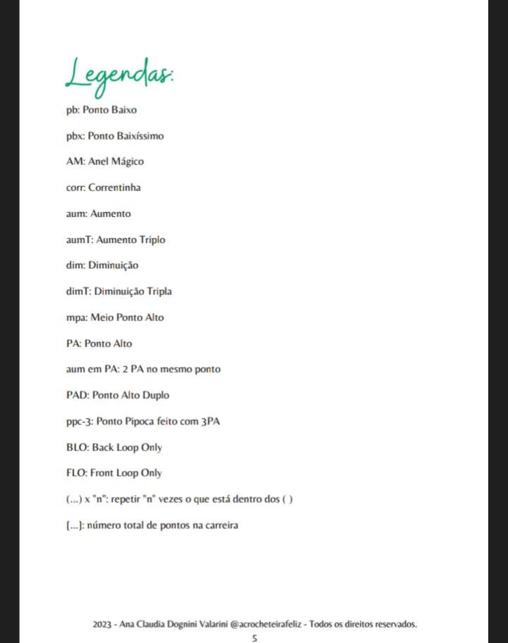 E-book de Amigurumis: Dinossauros Felizes em Crochê, Parte 1