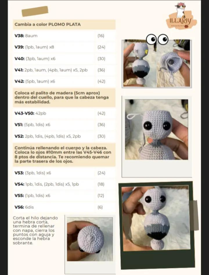 E-book de patrones de amigurumis: Robot salvaje y zorro brillante