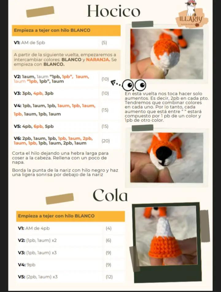 E-book de patrones de amigurumis: Robot salvaje y zorro brillante
