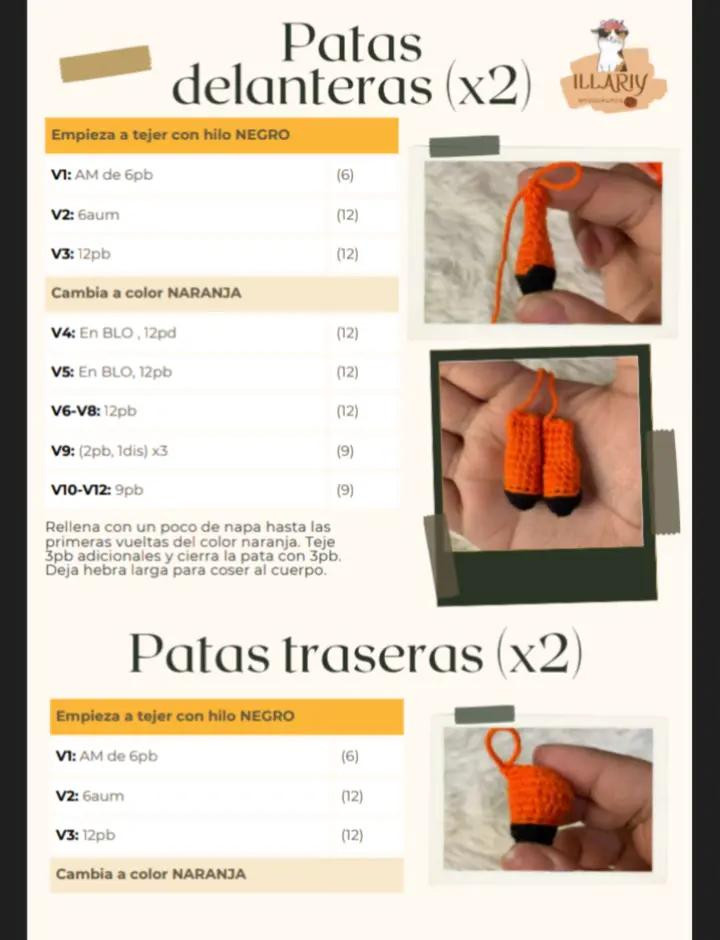 E-book de patrones de amigurumis: Robot salvaje y zorro brillante