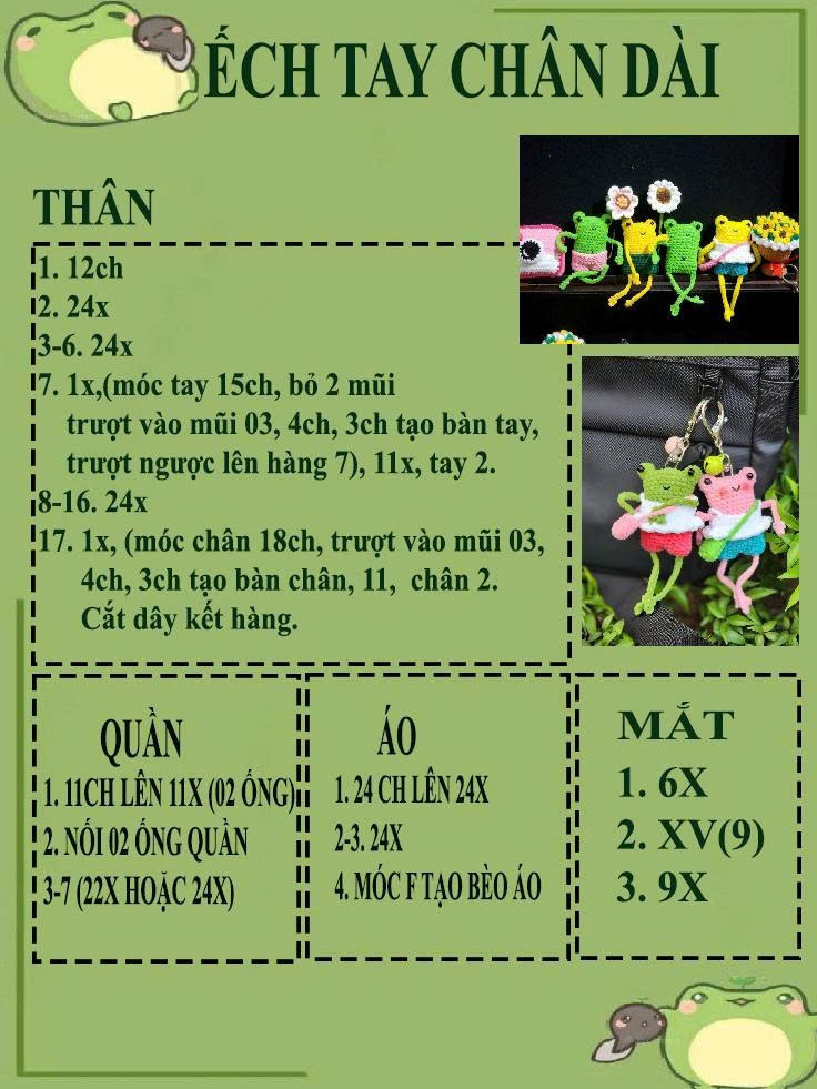 ếch tay chân dài