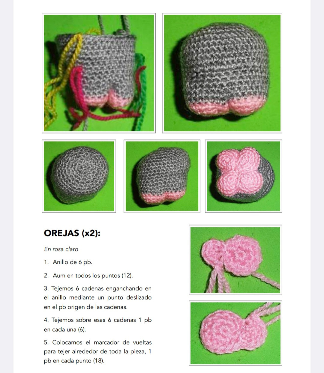 Elefante amigurumi: Guía detallada para tejer un llavero adorable