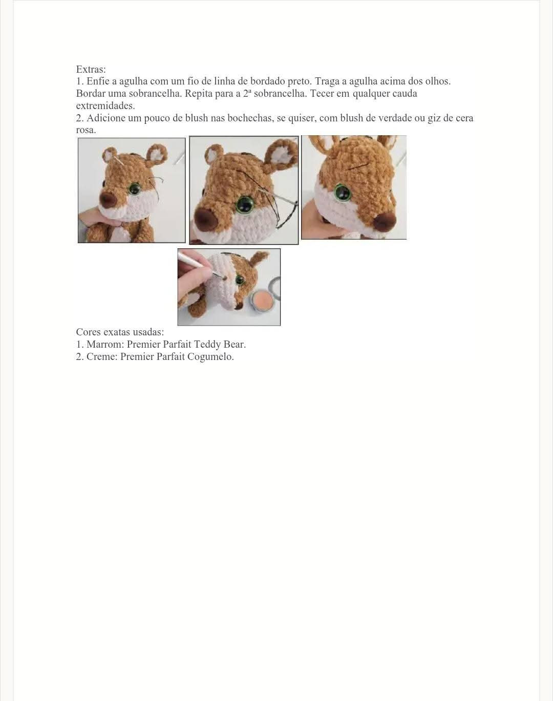 Esquilo Amigurumi Fofo: Receita de Crochê Detalhada e Divertida