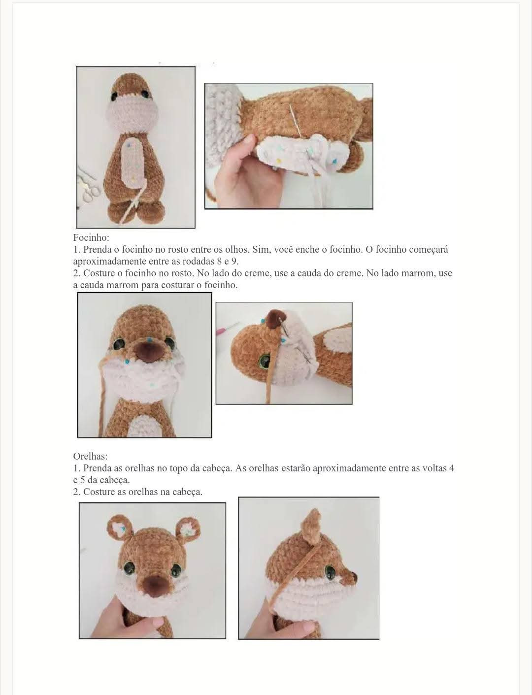 Esquilo Amigurumi Fofo: Receita de Crochê Detalhada e Divertida
