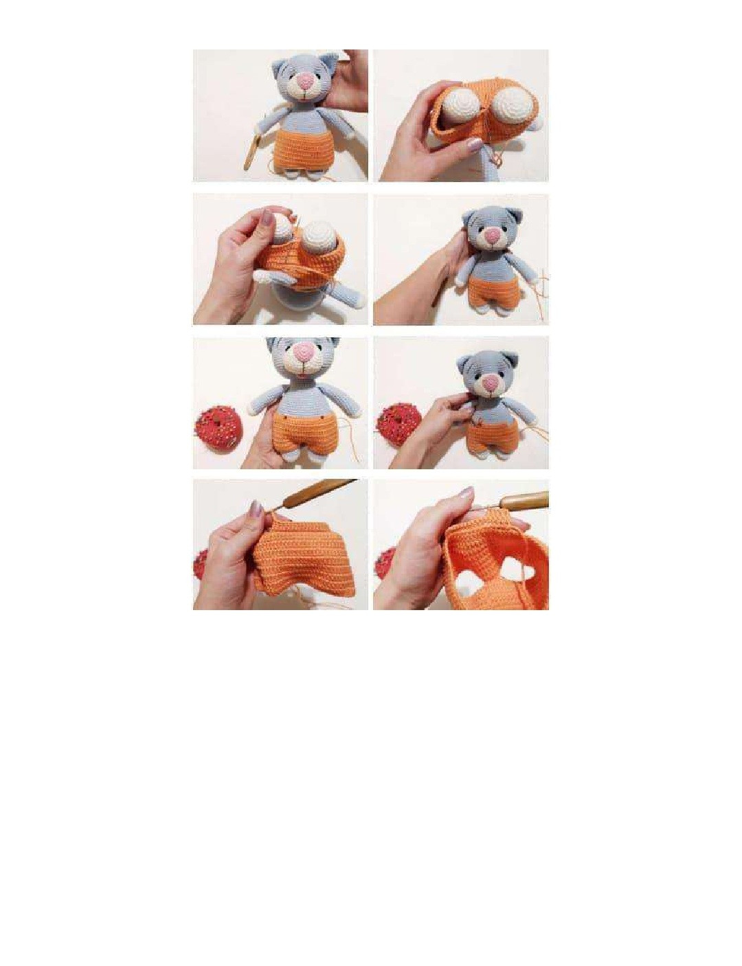 Fácil Amigurumi: Patrón Gratis para Tejer un Gato Adorable