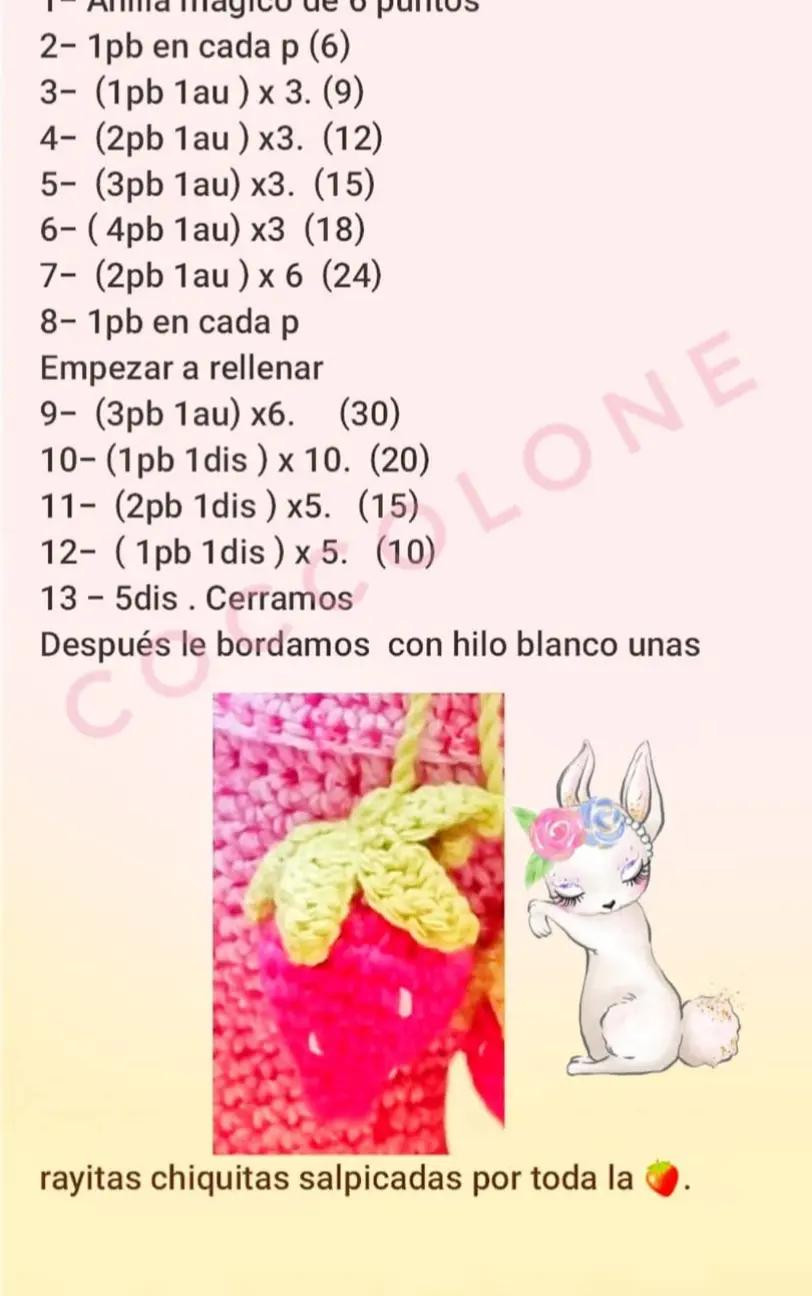 Florentina: Conejita de Amigurumi con Vestido Rosa y Sombrero Elegante