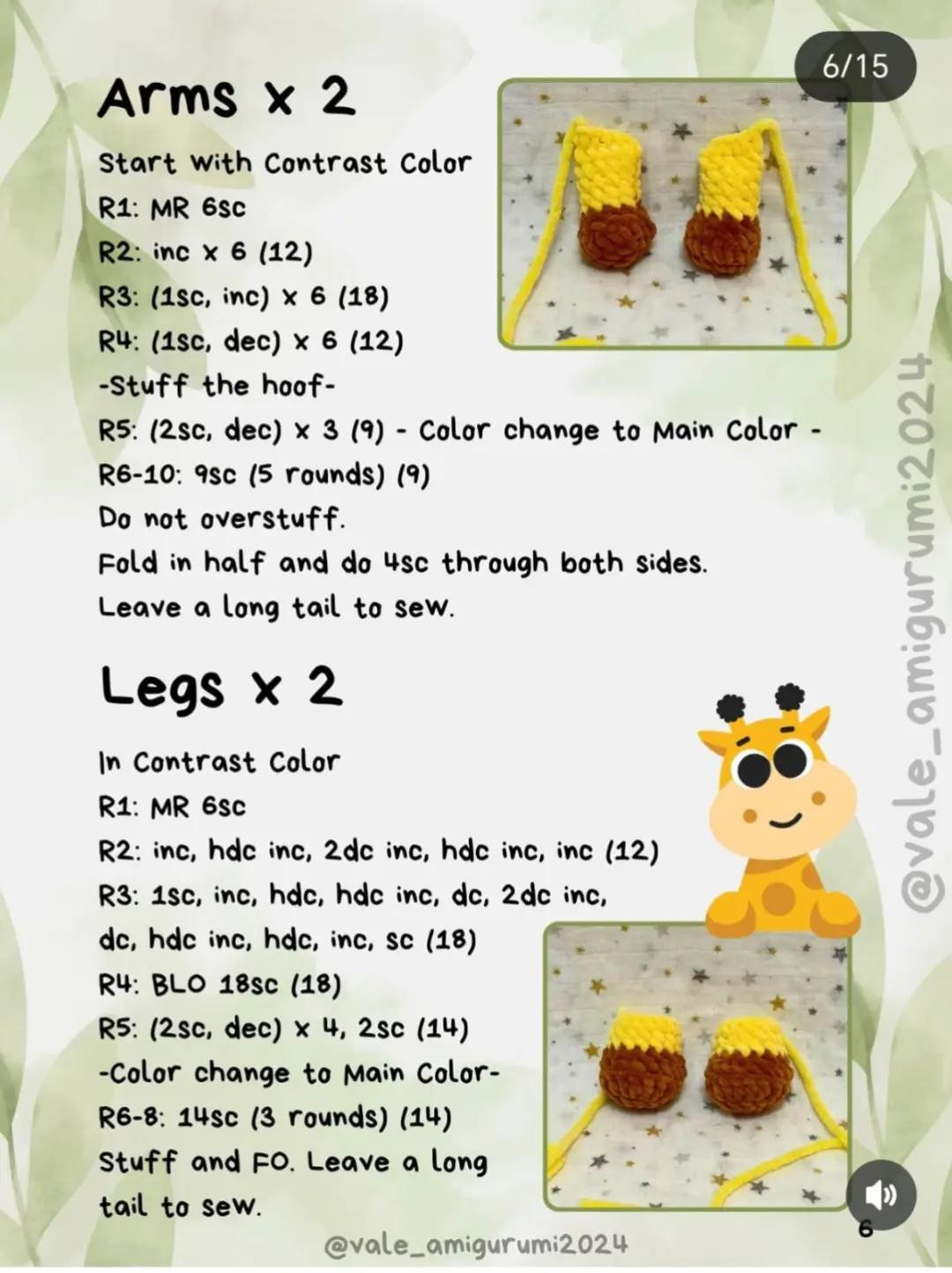 Free Crochet Pattern: Adorable Amigurumi Giraffe for Beginners