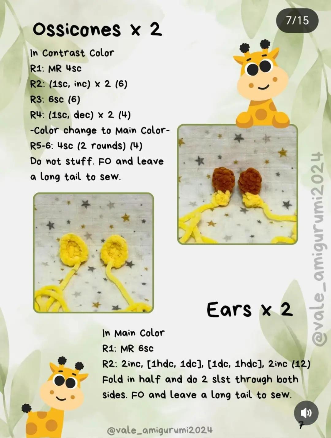 Free Crochet Pattern: Adorable Amigurumi Giraffe for Beginners