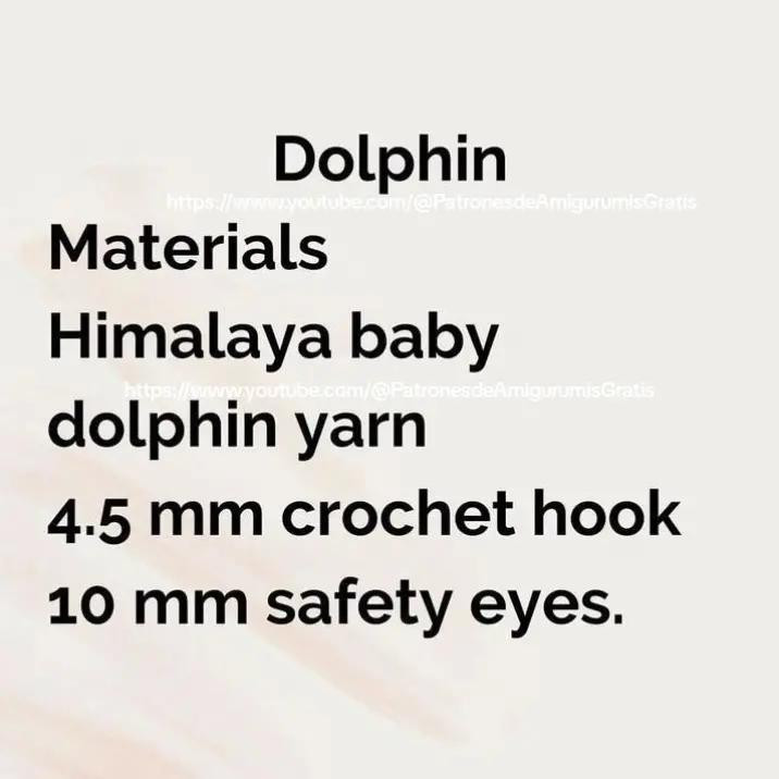 Free Crochet Pattern for Adorable Pink Dolphin Amigurumi