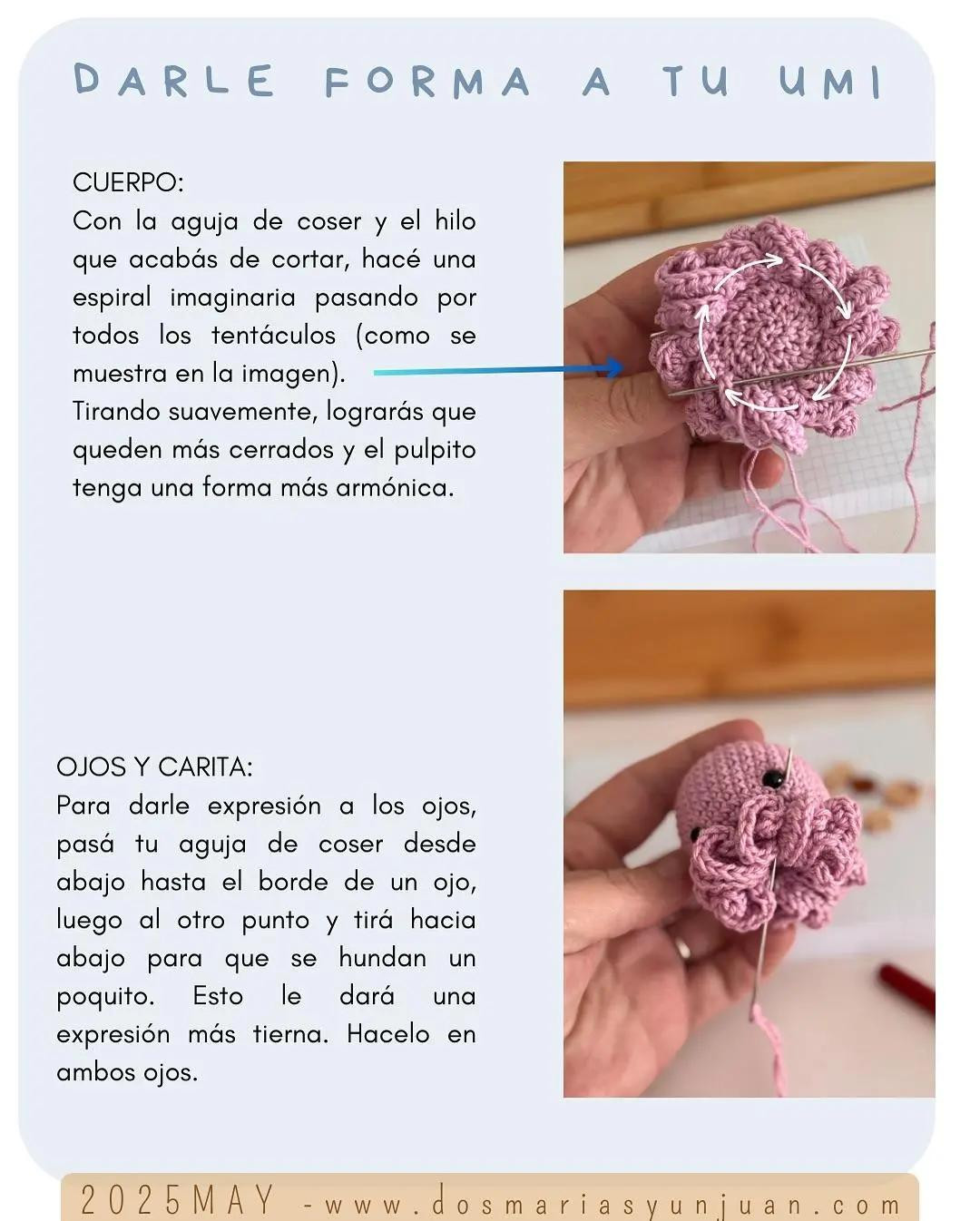 Free Crochet Pattern for Adorable Umi Octopus Toy