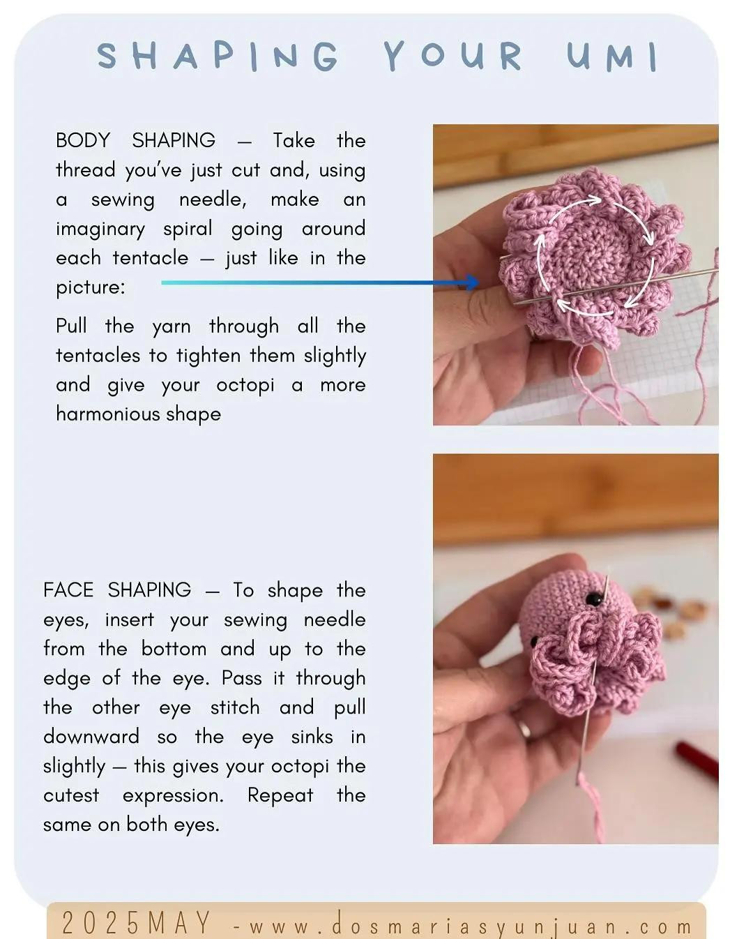 Free Crochet Pattern for Adorable Umi Octopus Toy