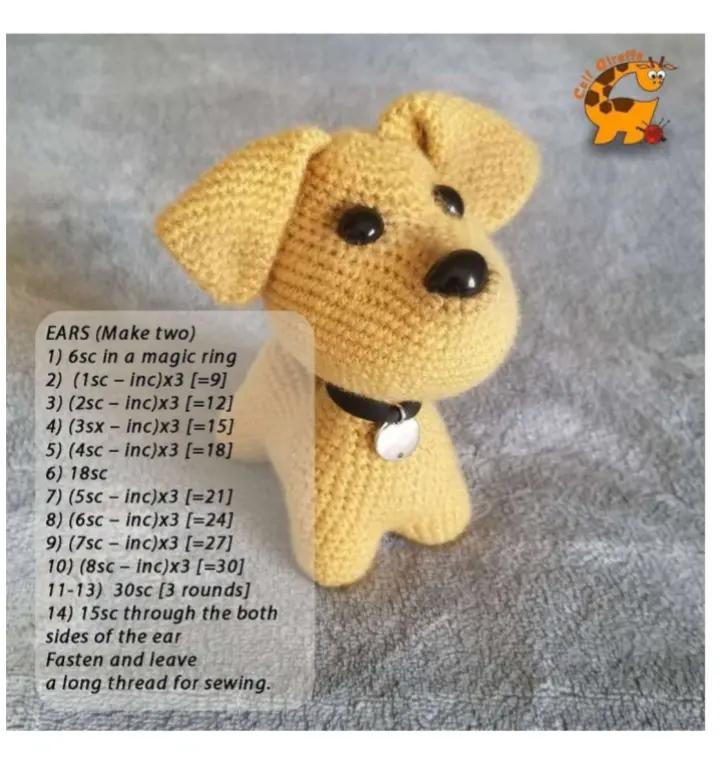 Free Crochet Pattern for an Adorable Puppy Amigurumi
