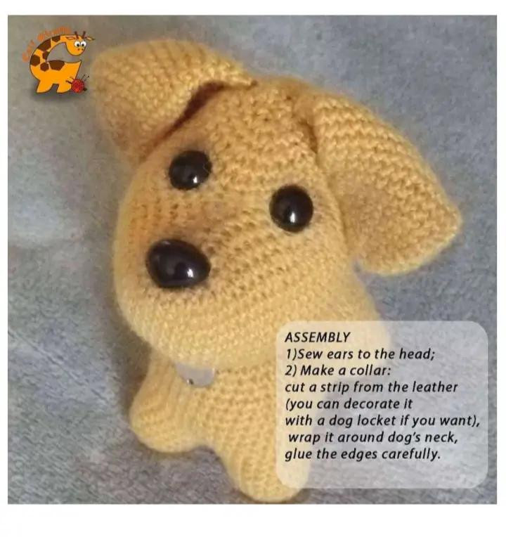 Free Crochet Pattern for an Adorable Puppy Amigurumi