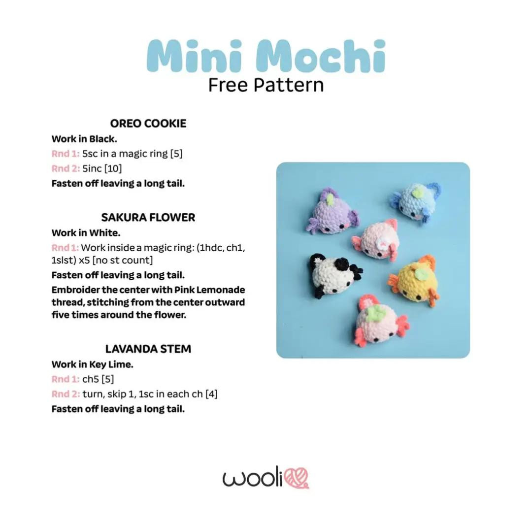 Free Crochet Pattern for Cute Amigurumi Sea Creatures