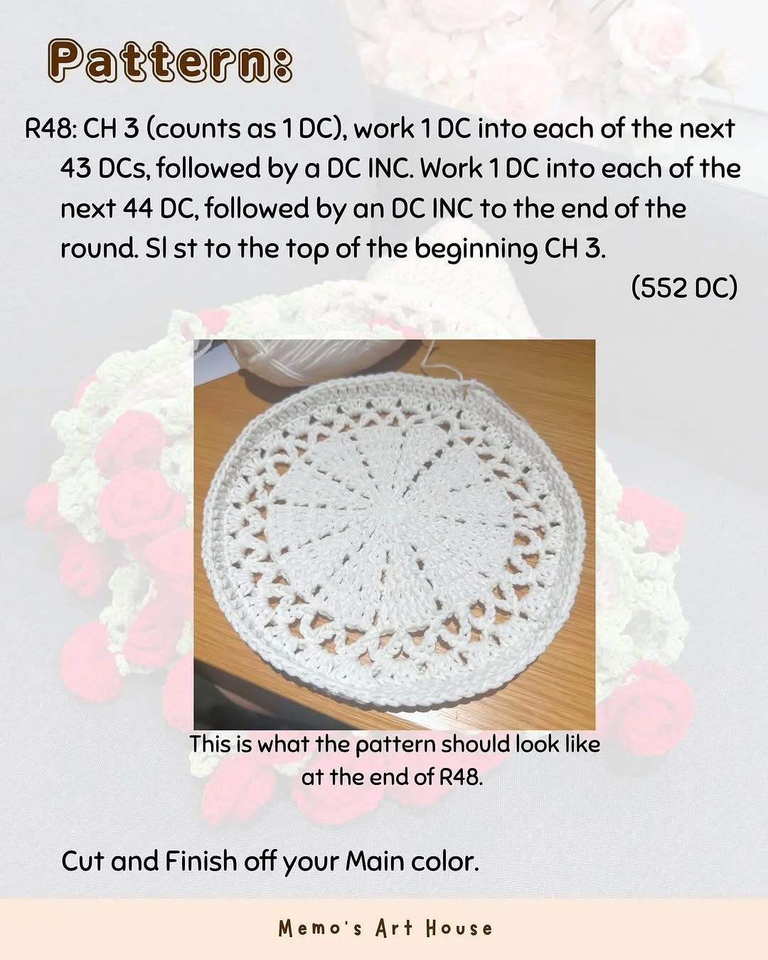 Free Crochet Pattern: Rose Bouquet Blanket Tutorial
