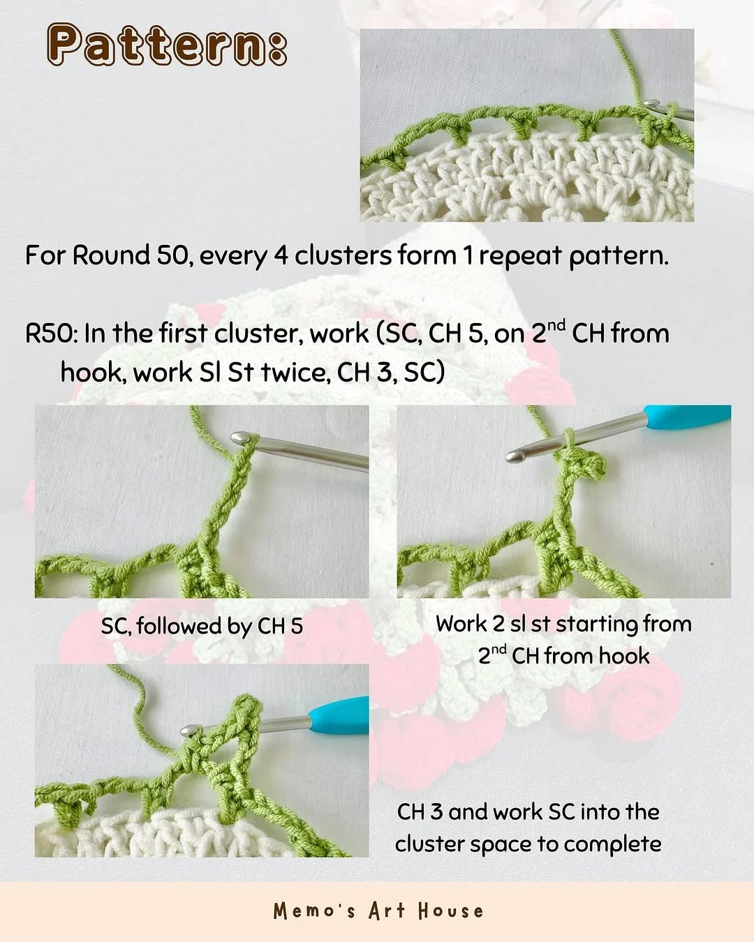 Free Crochet Pattern: Rose Bouquet Blanket Tutorial
