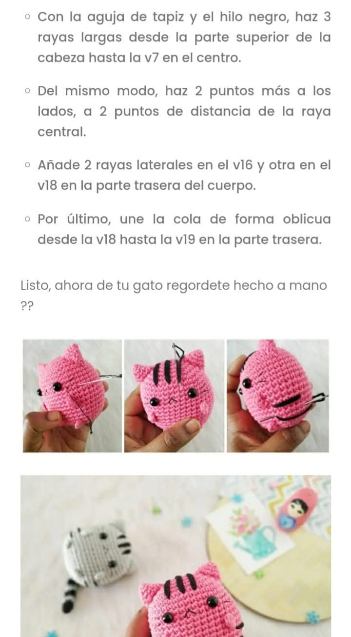 Gatitos de Amigurumi: Cinco Adorables Diseños de Móc Lên