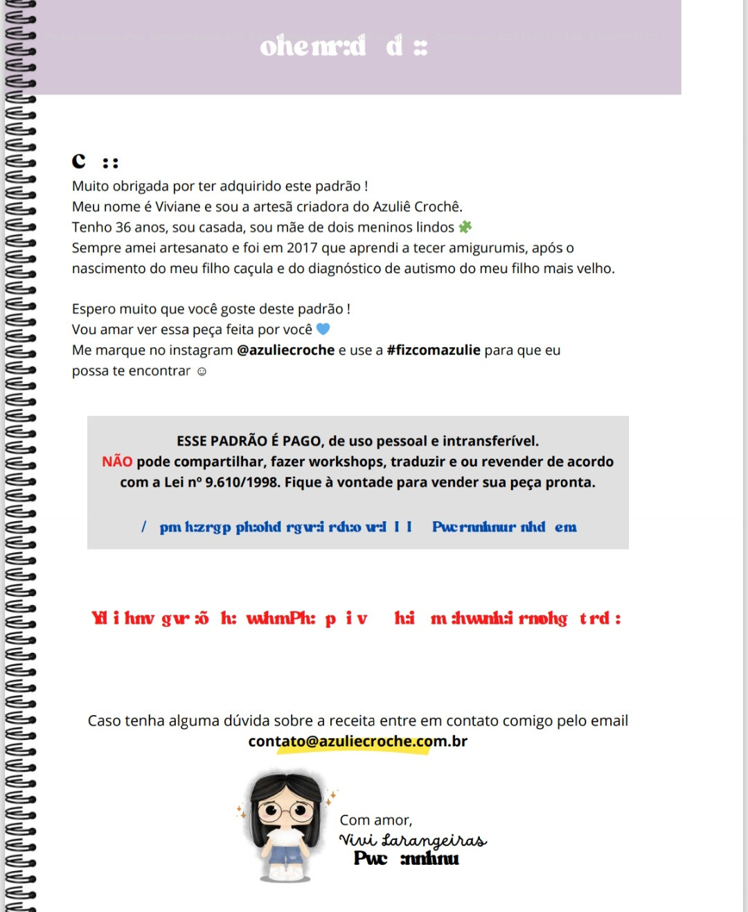 "Gráfico de Crochê Amigurumi: Boneco de Mão Criativo e Adorável"