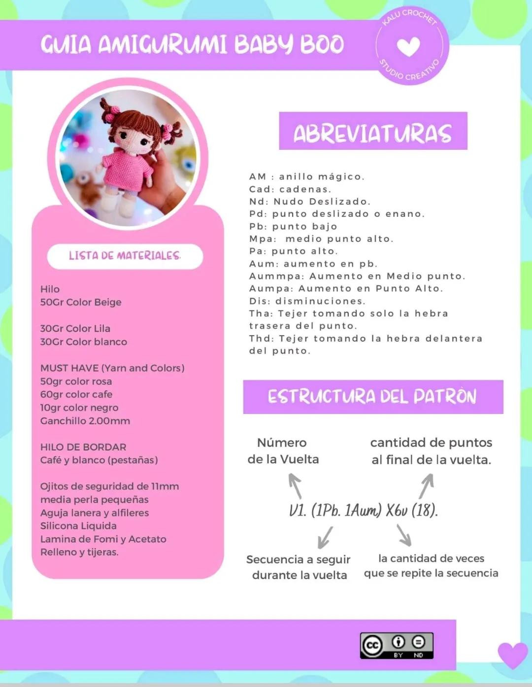 Guía Completa para Crear Amigurumi Baby Boo con Instrucciones Detalladas