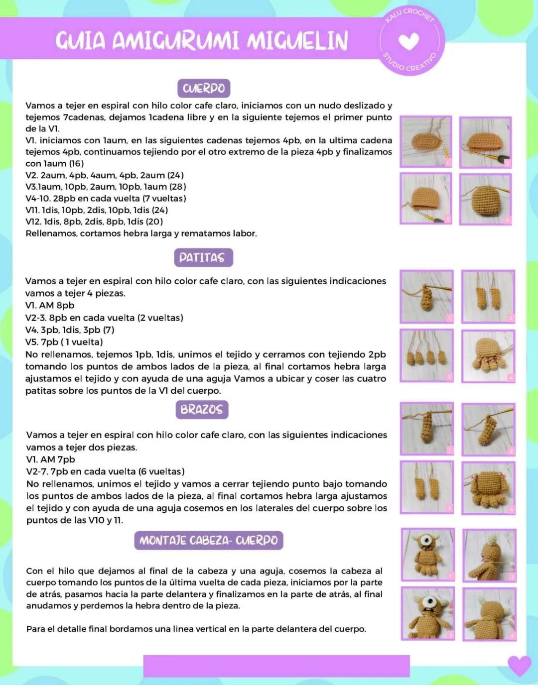 Guía Completa para Crear Amigurumi Baby Boo con Instrucciones Detalladas