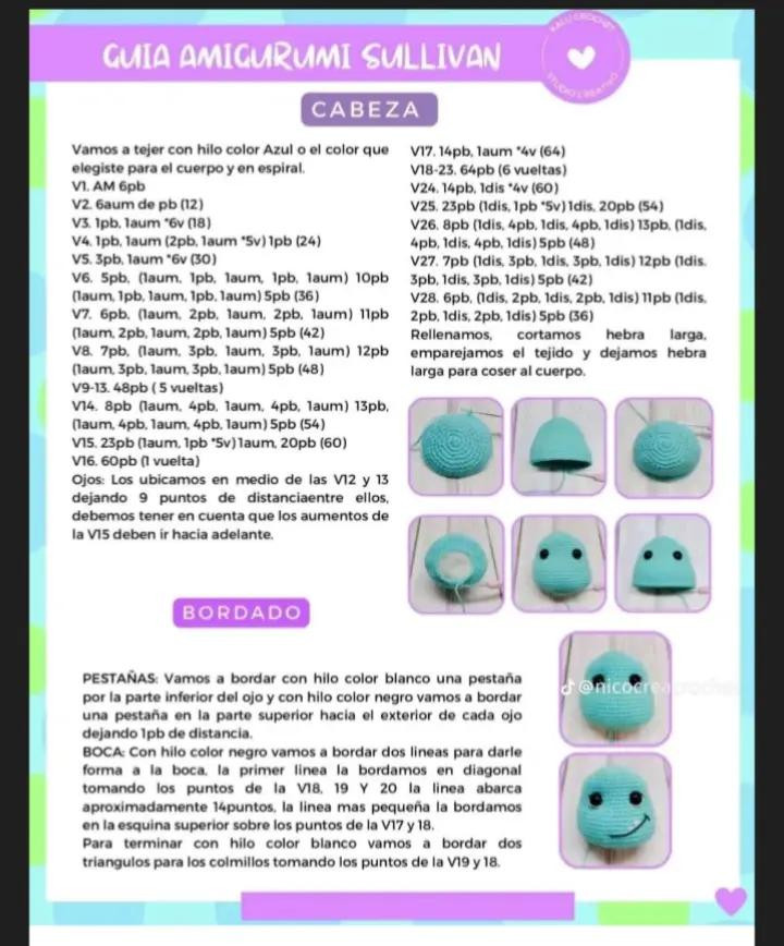 Guía Completa para Crear Amigurumi Baby Boo con Instrucciones Detalladas