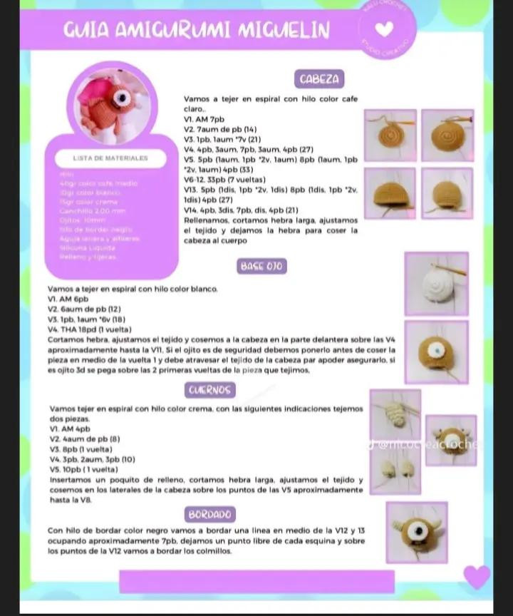Guía Completa para Crear Amigurumi Baby Boo con Instrucciones Detalladas