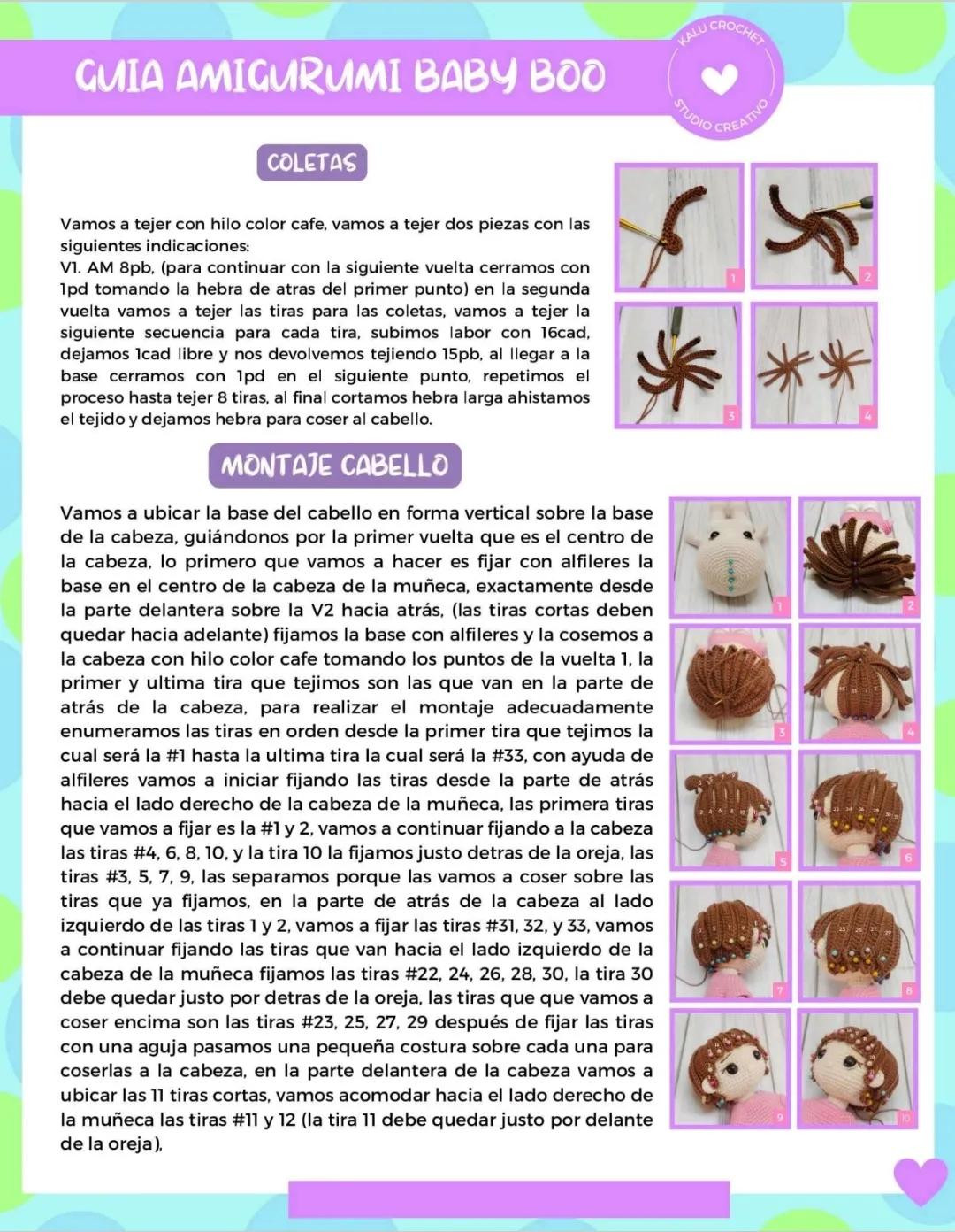 Guía Completa para Crear Amigurumi Baby Boo con Instrucciones Detalladas