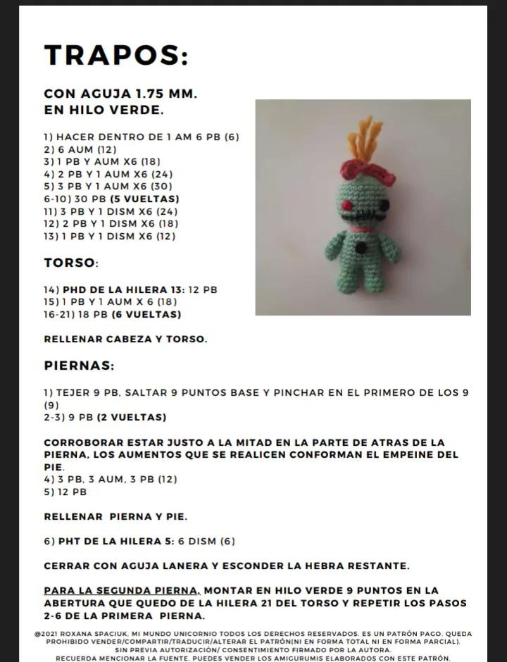 "Guía Completa para Crear Amigurumi de Lilo: Paso a Paso"