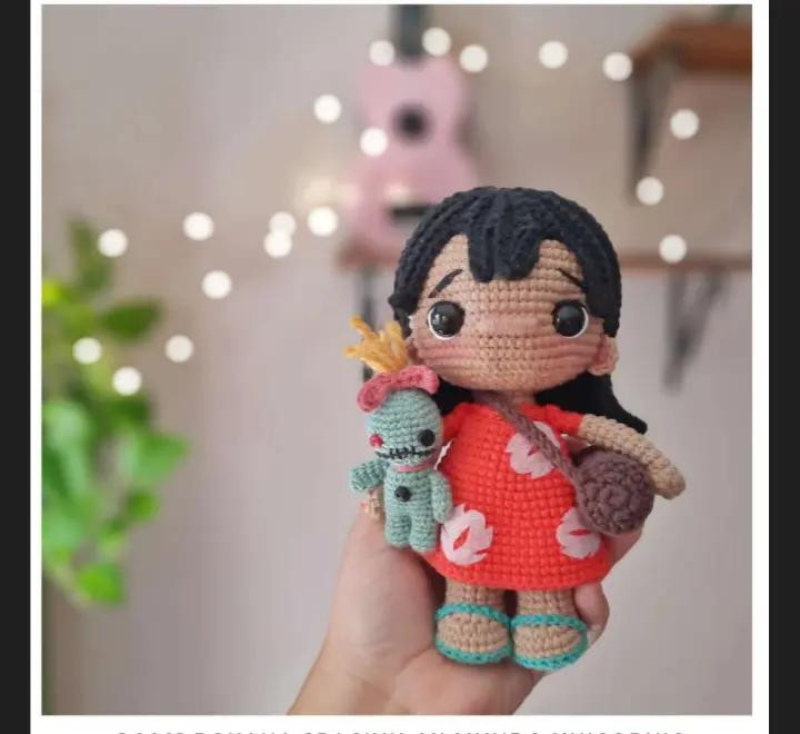 "Guía Completa para Crear Amigurumi de Lilo: Paso a Paso"