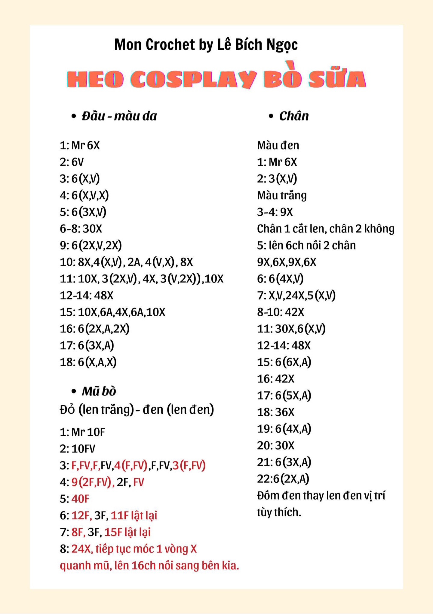 Heo Móc Len Đáng Yêu Trong Trang Phục Bò Sữa