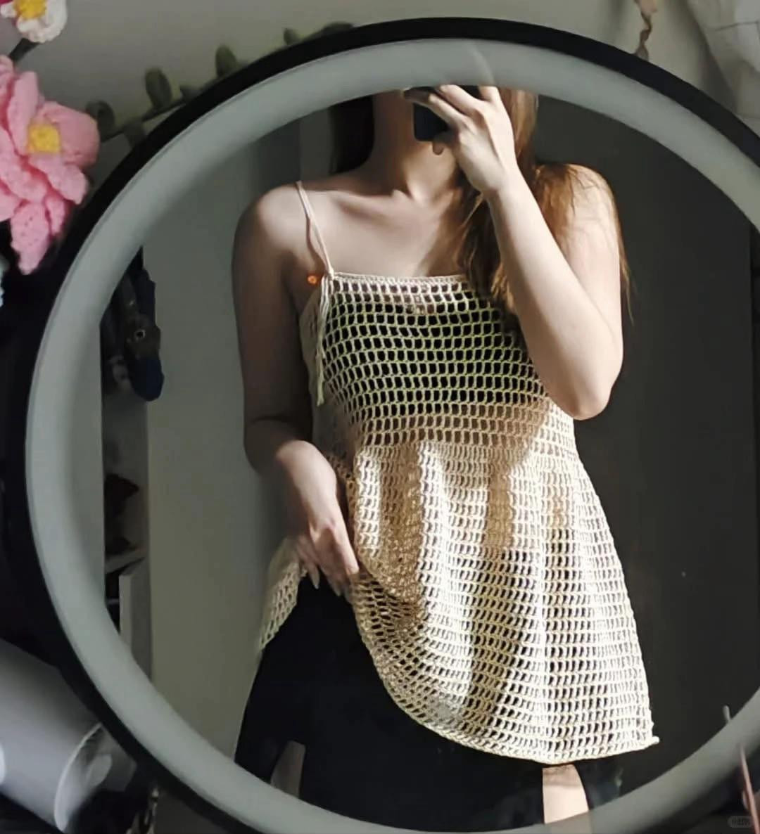 hướng dẫn móc áo hai dây mùa hè